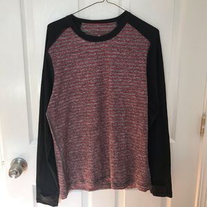 Lululemon Striped Thermal Workout Shirt